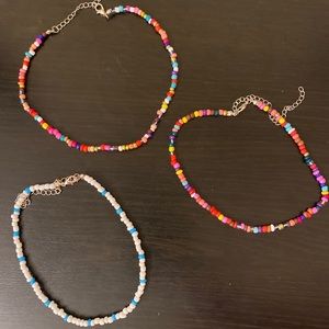 3 Choker Necklaces